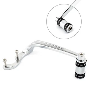 Chrome Heel Shifter Fit For Indian Chieftain 14-20 Roadmaster Elite 18+ Aluminum - Picture 1 of 9