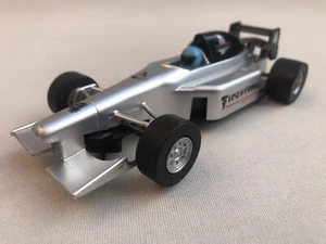 Scalextric C2318 Team Firestone No.4 F1 Car Silver Good Condition - Picture 1 of 7