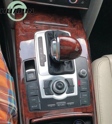 Peach Wood Grain Gear Shift Knob Cover for  Audi 2013-2015 A4 allroad - Image 1 of 4