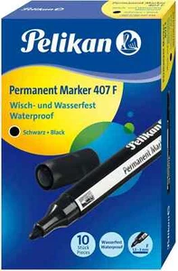 Permanent Marker 407 F confezione 10 pezzi colore blu - Imagen 1 de 1