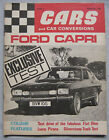 Cars and Car Conversions 02/1969 featuring Ford Capri, Vauxhall Viva GT, Fiat