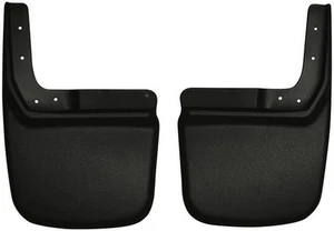 Pair Rear Mud Guards for 2007-2018 Jeep Wrangler JK, Standard Bumper, Black - Bild 1 von 1