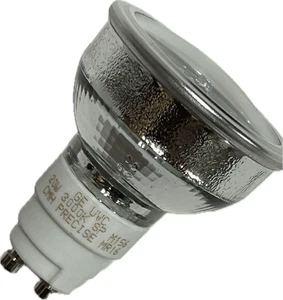 CMH20/MR16/UVC/830/GX10/SP  20W Ceramic Metal Halide MR16 Spot Lamp, 3000K - GE - Picture 1 of 7