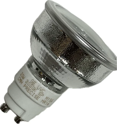CMH20/MR16/UVC/830/GX10/SP  20W Ceramic Metal Halide MR16 Spot Lamp, 3000K - GE - Image 1 of 4