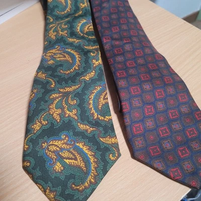 2 corbatas Harrod’s 100 % seda hechas en Londres Foto 1 de 4