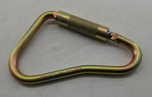 Yugo - N-265G - Mosquetón de acero - 3600 libras de resistencia de la puerta - Bloqueo giratorio - Imagen 1 de 4