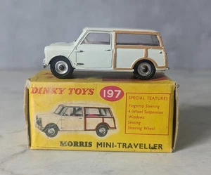 Dinky Toys 197 Morris Mini Traveller Cream Meccano England Originalverpackt - Bild 1 von 16