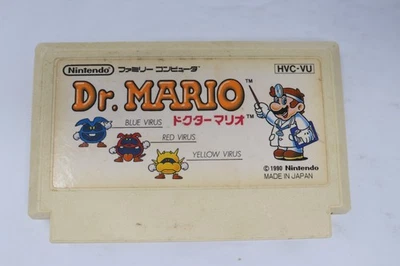 Dr Mario Famicom NES Japan Region Locked - Image 1 of 2