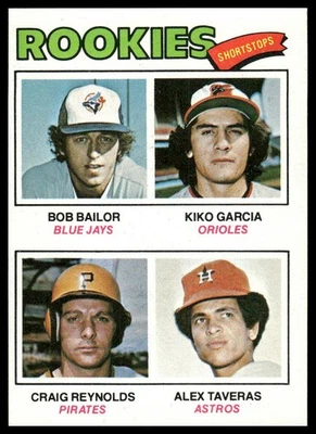 1977 Topps #474 (Bob Bailor / Kiko Garcia / Craig Reynolds / Alex Taveras) MINT - Image 1 of 2