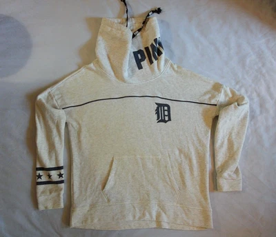 ДЕТРОЙТ ТИГРЫ толстовка розовый Vicotria's секрет женщин маленький MiLB MLB бейсбол - Изображение 1 из 4