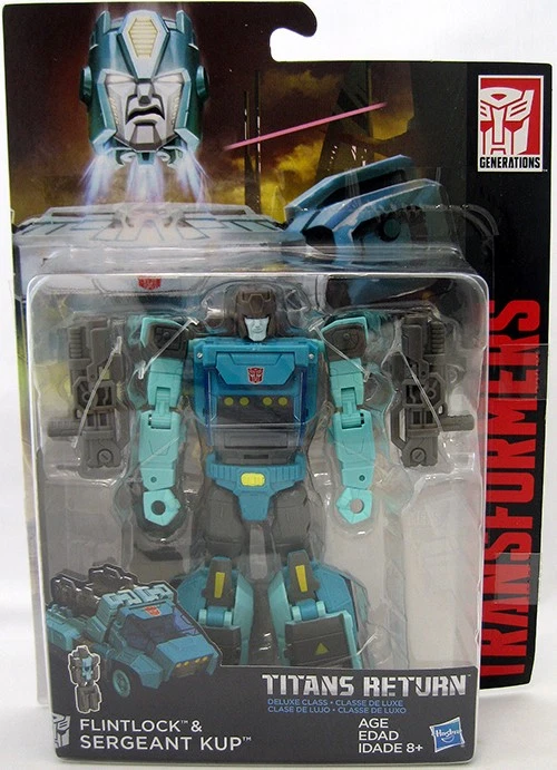 Transformers Generations Titans Return Deluxe Class - Sergeant Kup & Flintlock - Image 1 of 1