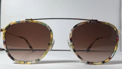 KREWE  CHARTRES Canary 18K Sunglasses - Image 1 of 4