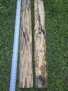 40" Reclaimed Live Edge Wood Lumber Board Plank Buhr Knot DIY Rustic Barn - Picture 1 of 9