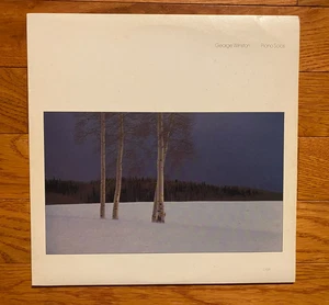 George Winston - December LP WIndham Hill 1982 Pressing w/ Inner Christmas VG+ - Picture 1 of 6