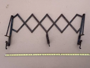 Vtg Antique Accordion Luggage Rack 1920s Ford Model T era 1930s Running Board - Picture 1 of 5