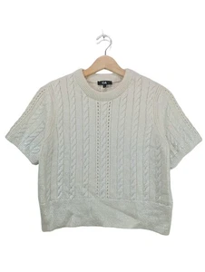 C&A Jersey de manga corta Mujeres Jersey Talla EU 36 blanco look casual - Imagen 1 de 5