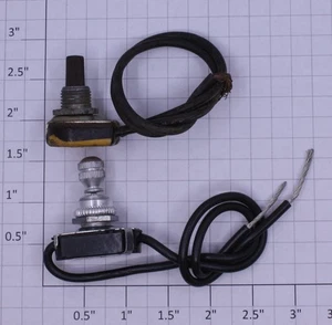 Acme 0827-10 Black Potentiometers with Leads (Pack of 2) - Picture 1 of 1