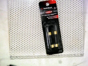 Radioshack Archer 274-874 Phono Jack To Phono Jack Couplers Gold Plated New - Picture 1 of 2