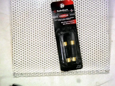 Radioshack Archer 274-874 Phono Jack To Phono Jack Couplers Gold Plated New - Image 1 of 2