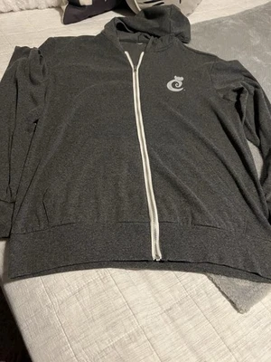 Camiseta con capucha gris carbón Purr para mujer gato XL Foto 1 de 4