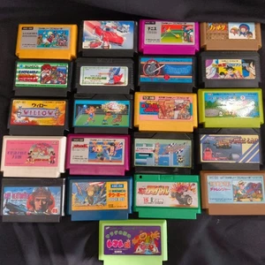 Wholesale lots of 21 Nintendo Famicom FC NES Game Cartridges set, Japan-h0916- - Picture 1 of 9