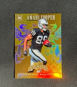 2015 Panini Rookies & Stars - Crusade Rookies Amari Cooper GOLD PRIZM /25 CR3 RC - Bild 1 von 2