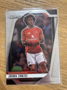 2024-25 Panini Prizm Joshua Zirkzee Manchester United Card - Picture 1 of 2