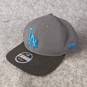 New Era LA Dodgers 9Fifty Adults Black/Grey/Blue Adjustable Baseball Cap Med/Lrg - Picture 1 of 9