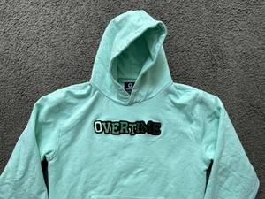 OVERTIME Basketball Hoodie Sweatshirt YOUTH XL MINT GREEN Pullover Boys - Picture 1 of 9