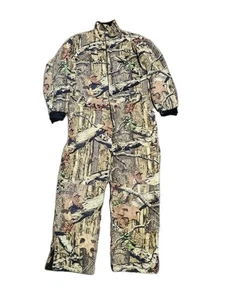 Walls Camo Outdoor Mens Hunting Coveralls Large Camoflauge Insulated Mossy Oak  - Picture 1 of 12
