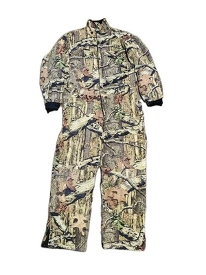 Walls Camo Outdoor Mens Hunting Coveralls Large Camoflauge Insulated Mossy Oak  - Image 1 of 4