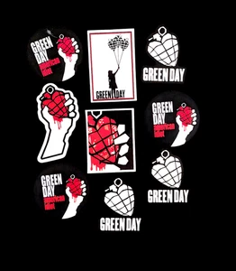 Green Day Stickers, Green Day Decals - Picture 1 of 1
