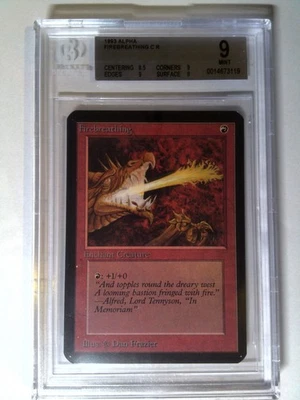MTG Firebreathing Alpha BGS 9 - Image 1 of 2