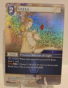 Lenna-Final Fantasy TCG-Beyond Destiny 21-119H Foil Hero - Picture 1 of 2