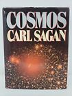 Vintage Cosmos By Carl Sagan Hardcover With Dust Jacket 1980 VG+