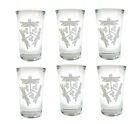 Dragonfly Shot Glass Set of 6 - Free Personalized Engraving, 1.5 oz Shot Glass