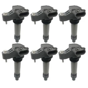 Hitachi Set of 6 Ignition Coil Kit For Buick Caddy Chevy GMC Pontiac Saab Saturn - Picture 1 of 1