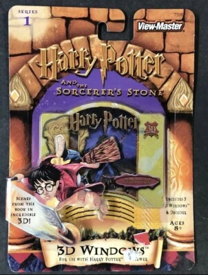 Vintage Series 1 Harry Potter & The Sorcerer's Stone View-Master 3D Windows (5) - Image 1 of 2