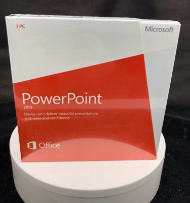 Nuevo Microsoft Office PowerPoint 2013 caja al por menor con disco | 079-05836 Foto 1 de 3