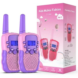 Walkie Talkie dla dzieci 5-12 22 kanały 2-drożne radio zasięg 3 mil - Zdjęcie 1 z 6