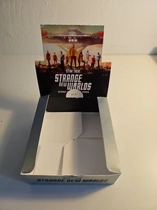 Caja vacía de tarjetas coleccionables de Star Trek Strange New Worlds - Imagen 1 de 6