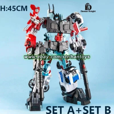 NEW Demon Knight Defensor Combiner Wars Oversized 45cm A+B Set Figures DK01-05 - Image 1 of 4