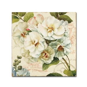 Trademark Fine Art Les Jardin III Wall Decor by Lisa Audit, 35" x 35" - Picture 1 of 6