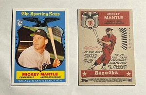 2021 TOPPS X MICKEY MANTLE COLLECTION YANKEES #18 - 1959 ALL-STAR - FREE SHIP - Picture 1 of 1