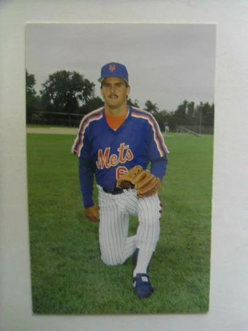1987-88-NEW YORK METS-Keith Miller POSTCARD Cover