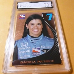 DANICA PATRICK 2007 INDY CAR PROMO ROOKIE RC # P1 GRADED 8.5 L@@@K - Picture 1 of 2
