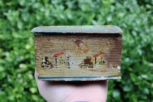 Antique 19th Century 1864 Miniature Folk Art Pennsylvania Dome Blanket Chest Box - Picture 1 of 24