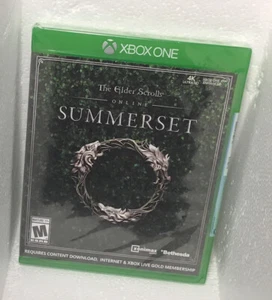 Elder Scrolls Online SUMMERSET Xbox One Ser X BACKWARD COMPATIBLE . SEALED . NEW - Picture 1 of 4