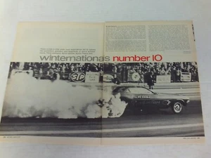 1970 NHRA Drag Racing  Winter Nationals Vintage Race Highlights Article  - Picture 1 of 1