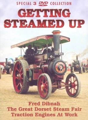 Getting Steamed Up DVD (2004) Fred Dibnah cert E 3 discs FREE Shipping, Save £s - Image 1 of 2